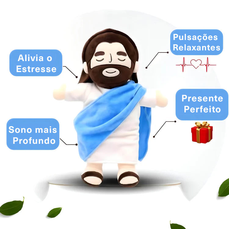 Jesus do Soninho - O Pelúcia que Abraça com Fé e Acalma a Alma