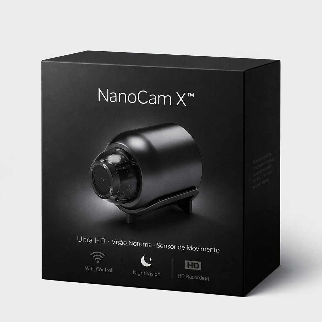 Mini Câmera NanoCam X - [ULTRA 4K]