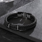 Pulseira Masculina + Nomes Personalizáveis Dos Filhos