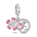 Berloque Pink Flower