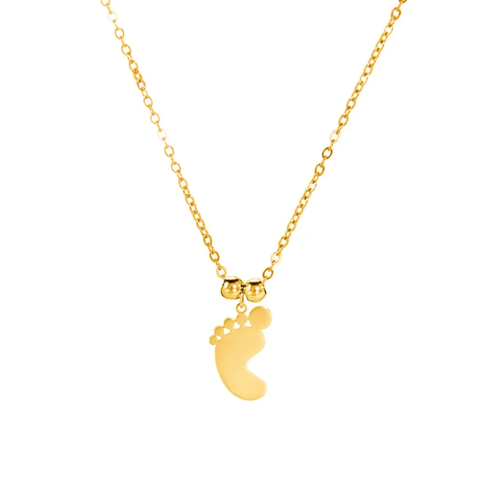 Colar Pezinhos com Nome Gravado