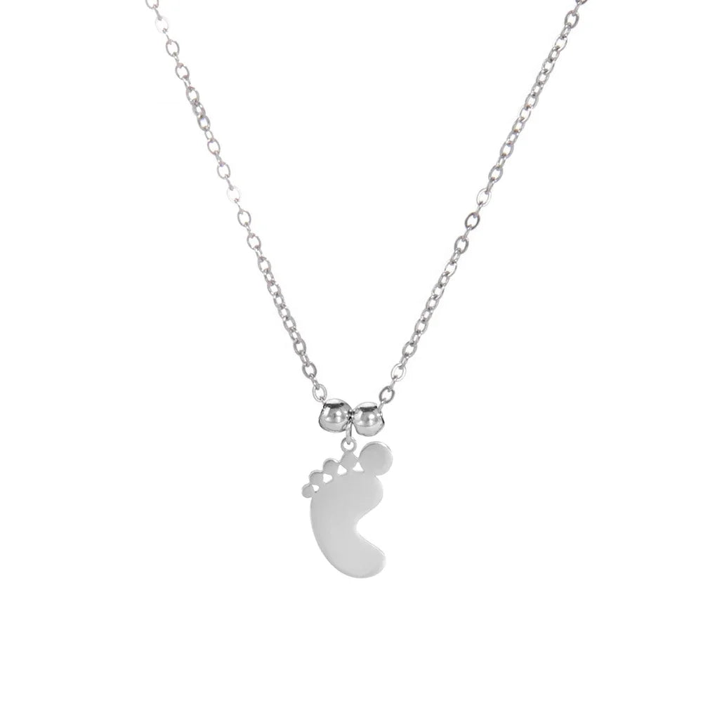 Colar Pezinhos com Nome Gravado