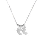 Colar Pezinhos com Nome Gravado