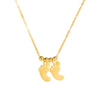 Colar Pezinhos com Nome Gravado