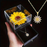 COLAR GIRASSOL BANHADO EM 18K