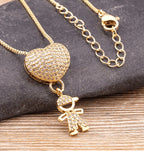 Kit Colar Amor de Mãe + Caixinha Giratória